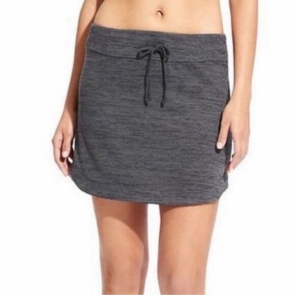 Athleta Gray Downplay Skirt L - Picture 1 of 6
